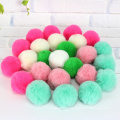 wholesale mixed color 5cm 6cm fake rabbit fur pom pom faux fur